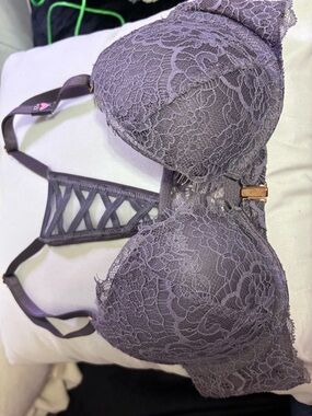Victoria's Secret Lace Bralette in Dusty Lavender